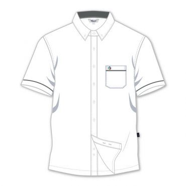 ABC BOYS SS SHIRT GR9-12 WHT