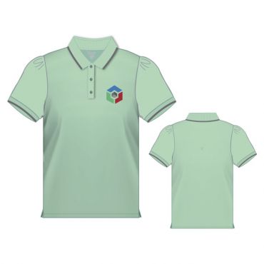 ABC GIRLS POLO MINT PRE KG-GR2