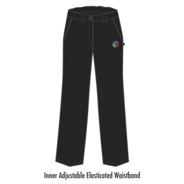 ABC GIRLS TROUSER GR11-12 BLK