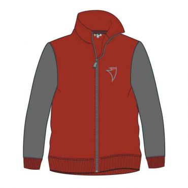 GLS KG-GR12 UX JACKET DEEP RED/GREY