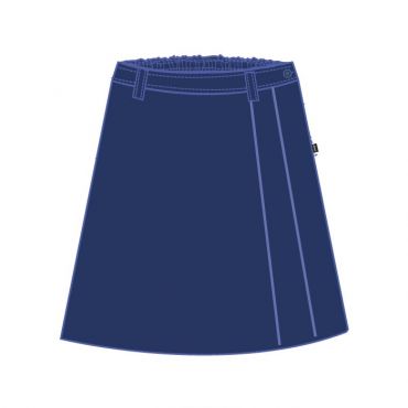 OOE GIRLS KNEE SKIRTS GR6-GR10 NAVY