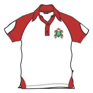 JPS UNISEX PE POLO RED