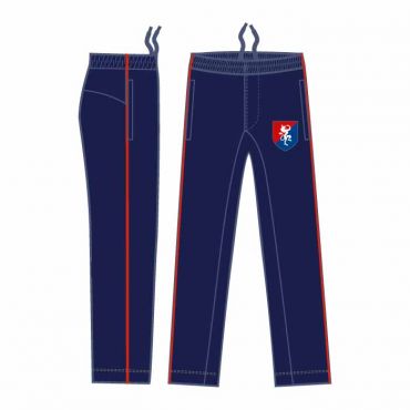 FND TRACK PANTS NAVY/RED