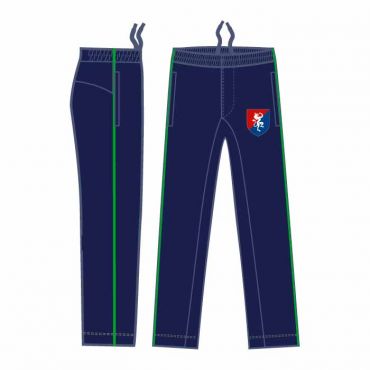 FND TRACK PANTS NAVY/GREEN