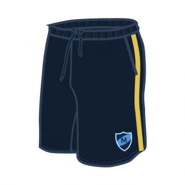 MEP SWIM SHORTS NAVY/YELLOW