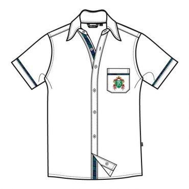 JPS BOYS SS SHIRT GR 1-6 WHITE