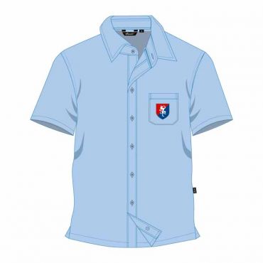 FND SS SHIRT GR 3-6 L.BLUE